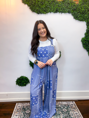 Falling for Patchwork Overalls