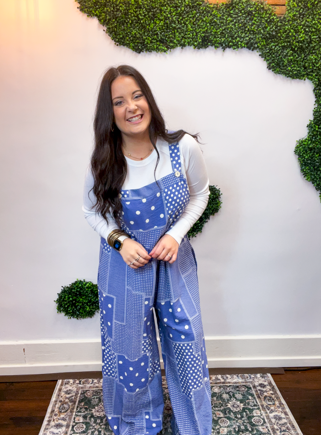 Falling for Patchwork Overalls
