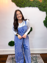 Falling for Patchwork Overalls