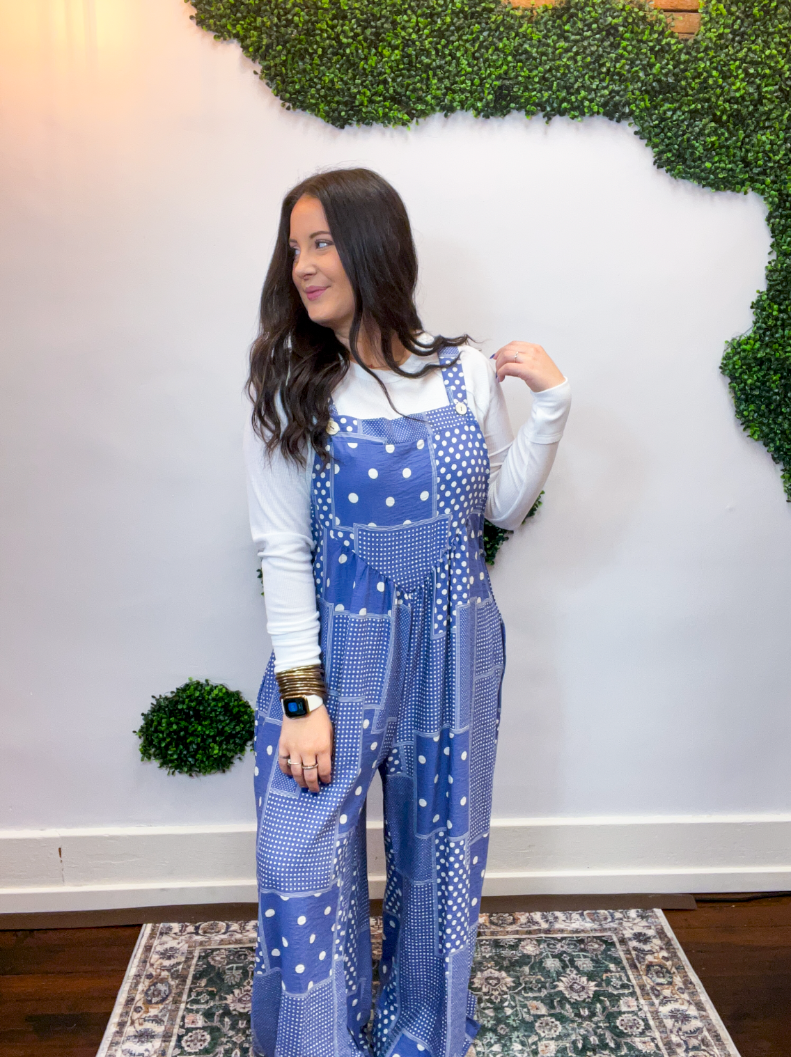 Falling for Patchwork Overalls