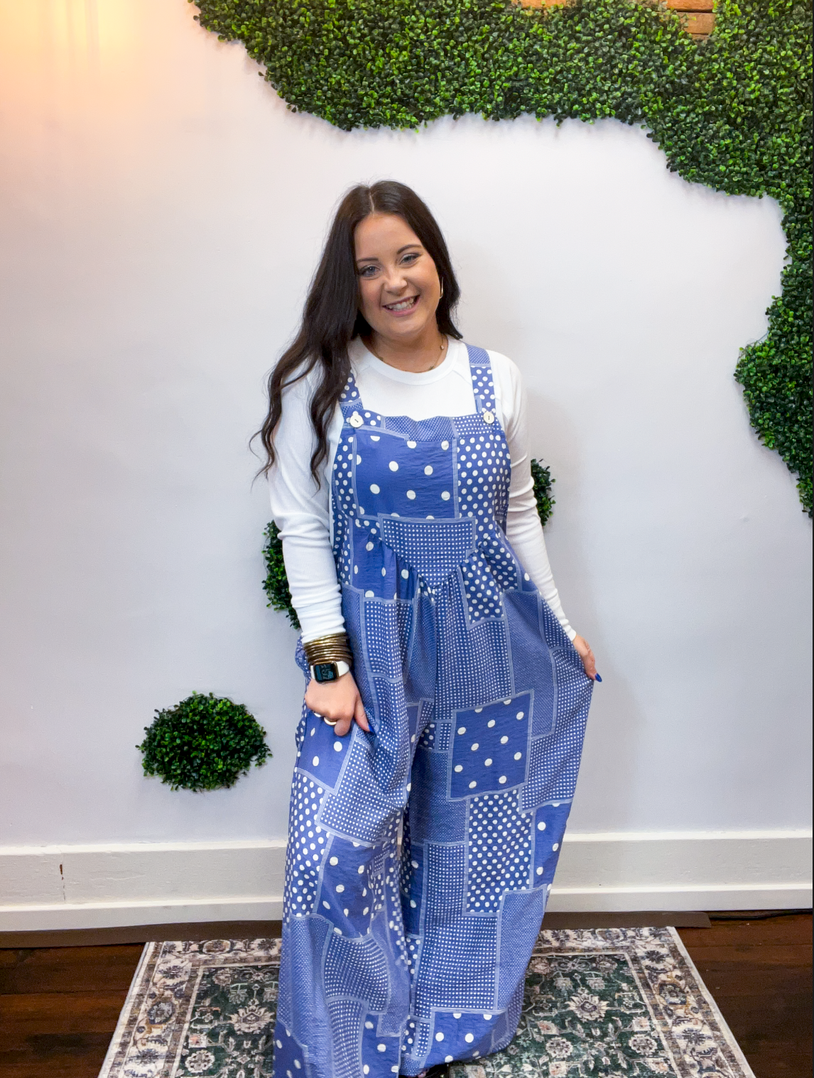 Falling for Patchwork Overalls