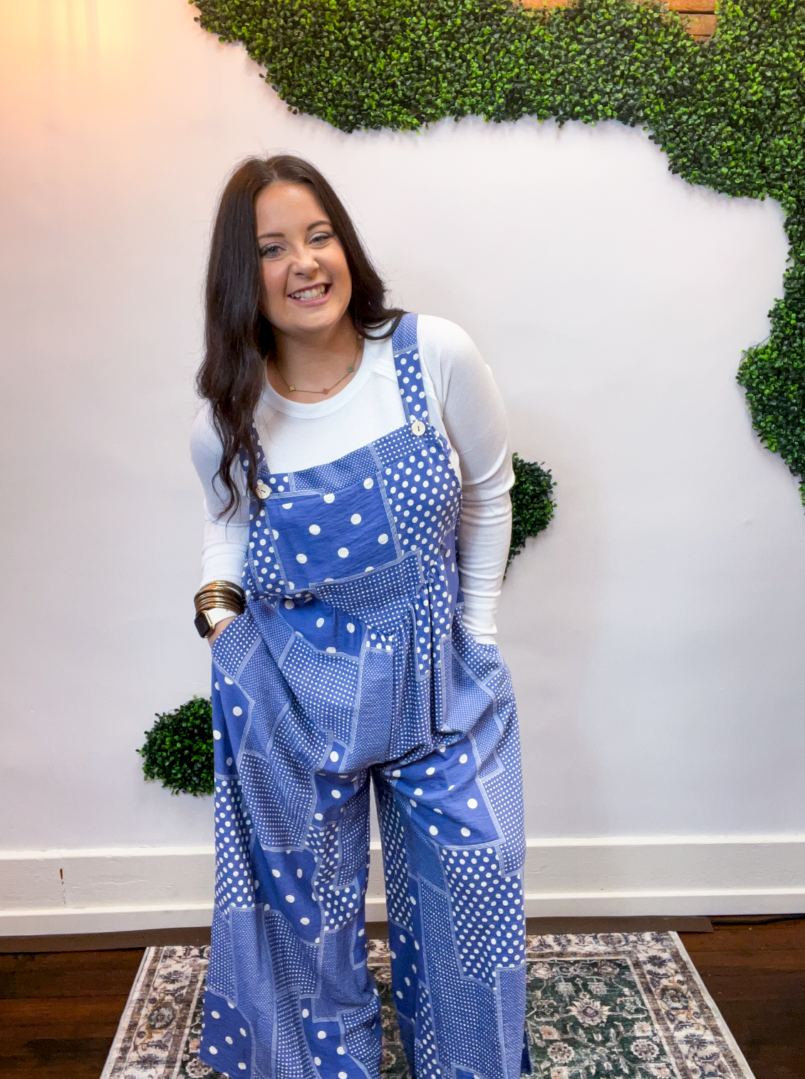 Falling for Patchwork Overalls