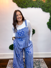 Falling for Patchwork Overalls