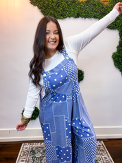 Falling for Patchwork Overalls