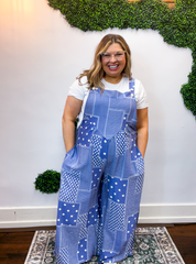 Falling for Patchwork Overalls
