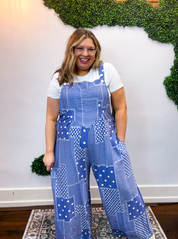 Falling for Patchwork Overalls