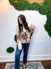 Hydrangea Fields Sweater