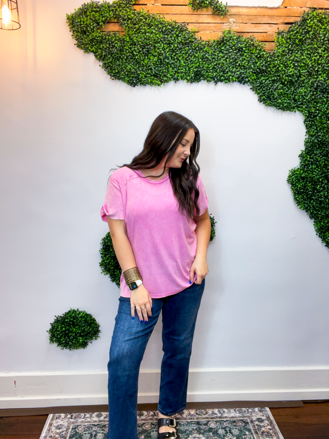 No Plans Necessary Top in Candy Pink