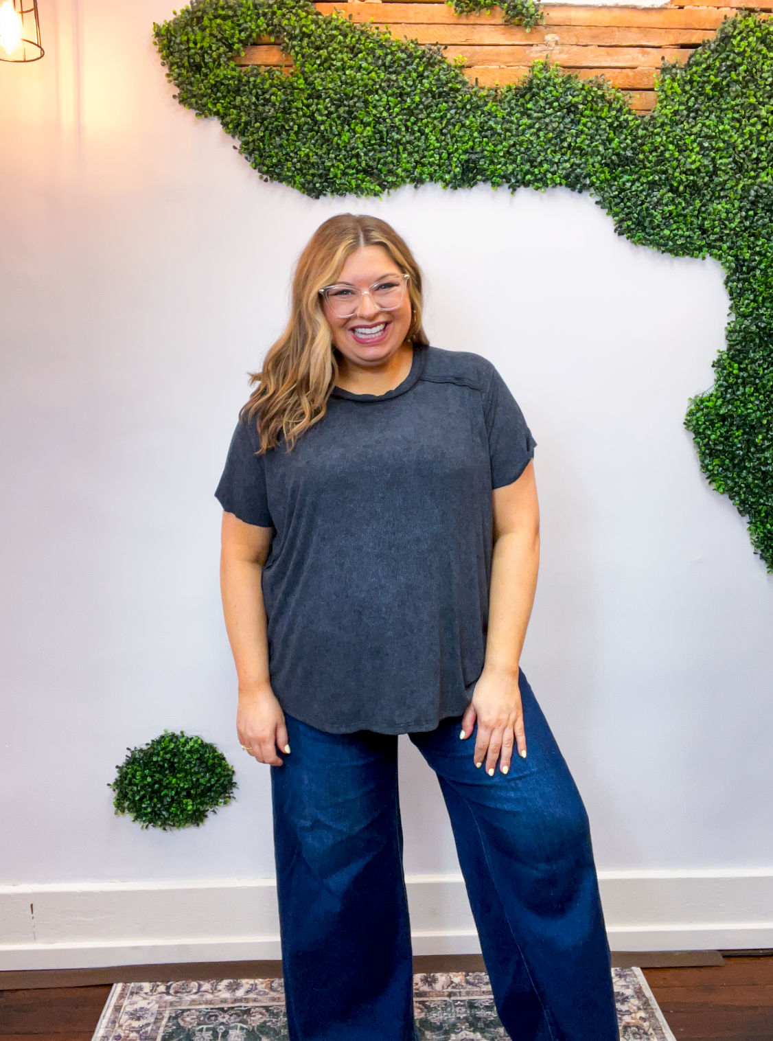 No Plans Necessary Top in Black