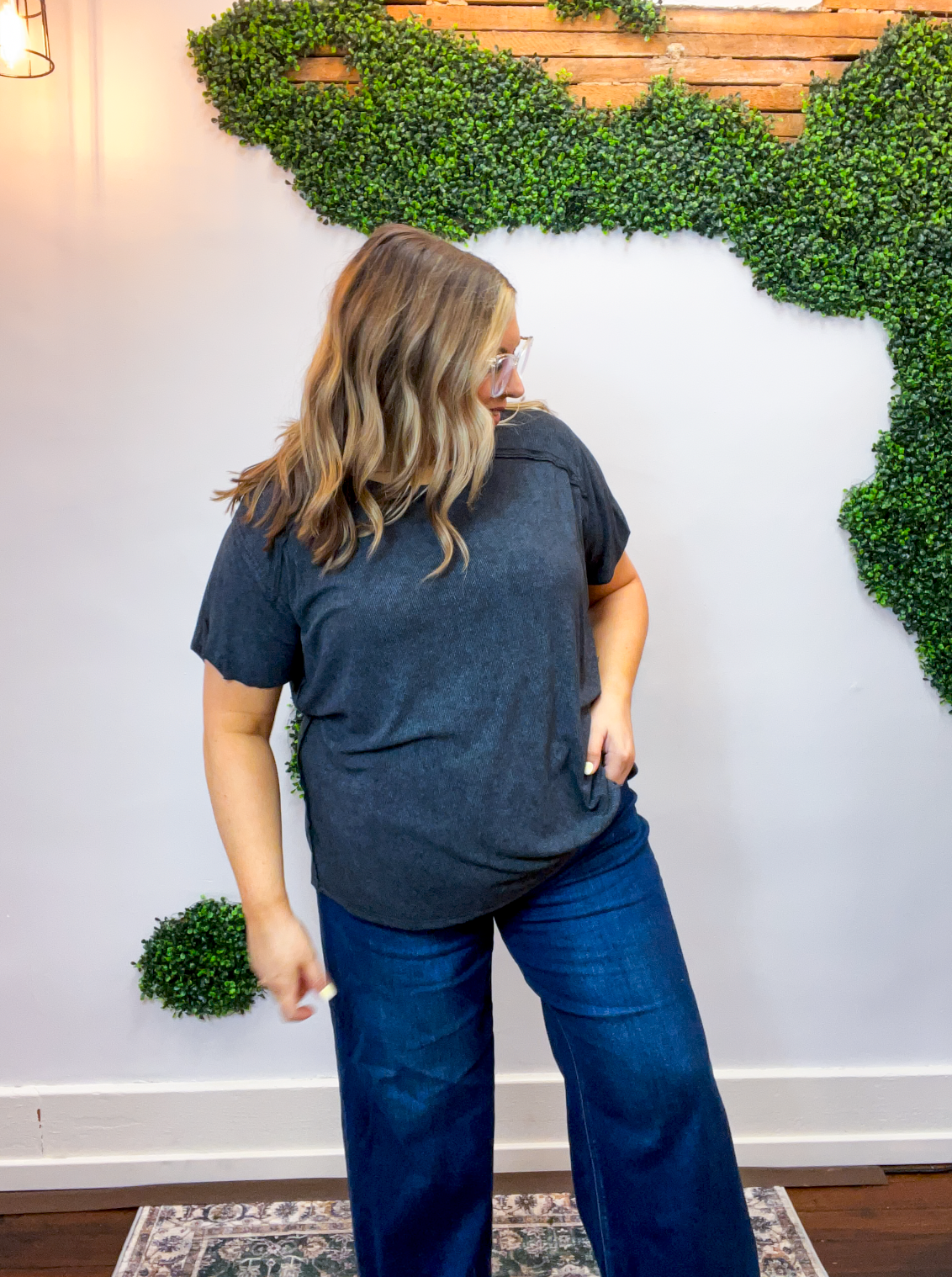 No Plans Necessary Top in Black