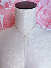 Simple Blessings Cross Necklace *Final Sale*