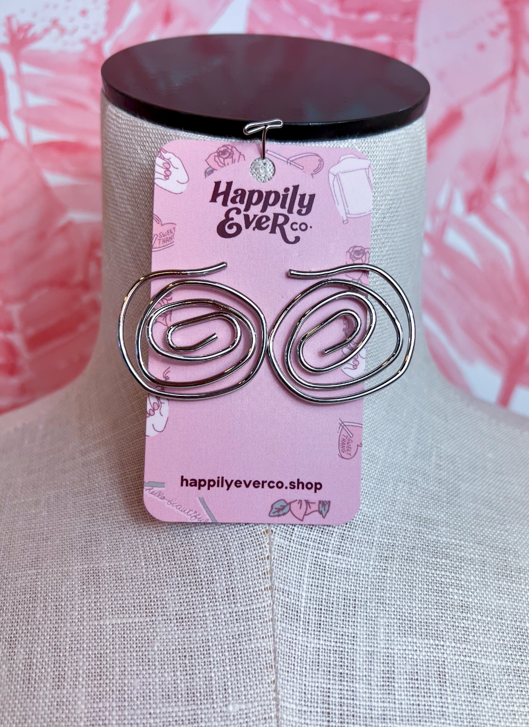 Swirl Story Earrings *Final Sale*