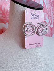 Swirl Story Earrings *Final Sale*