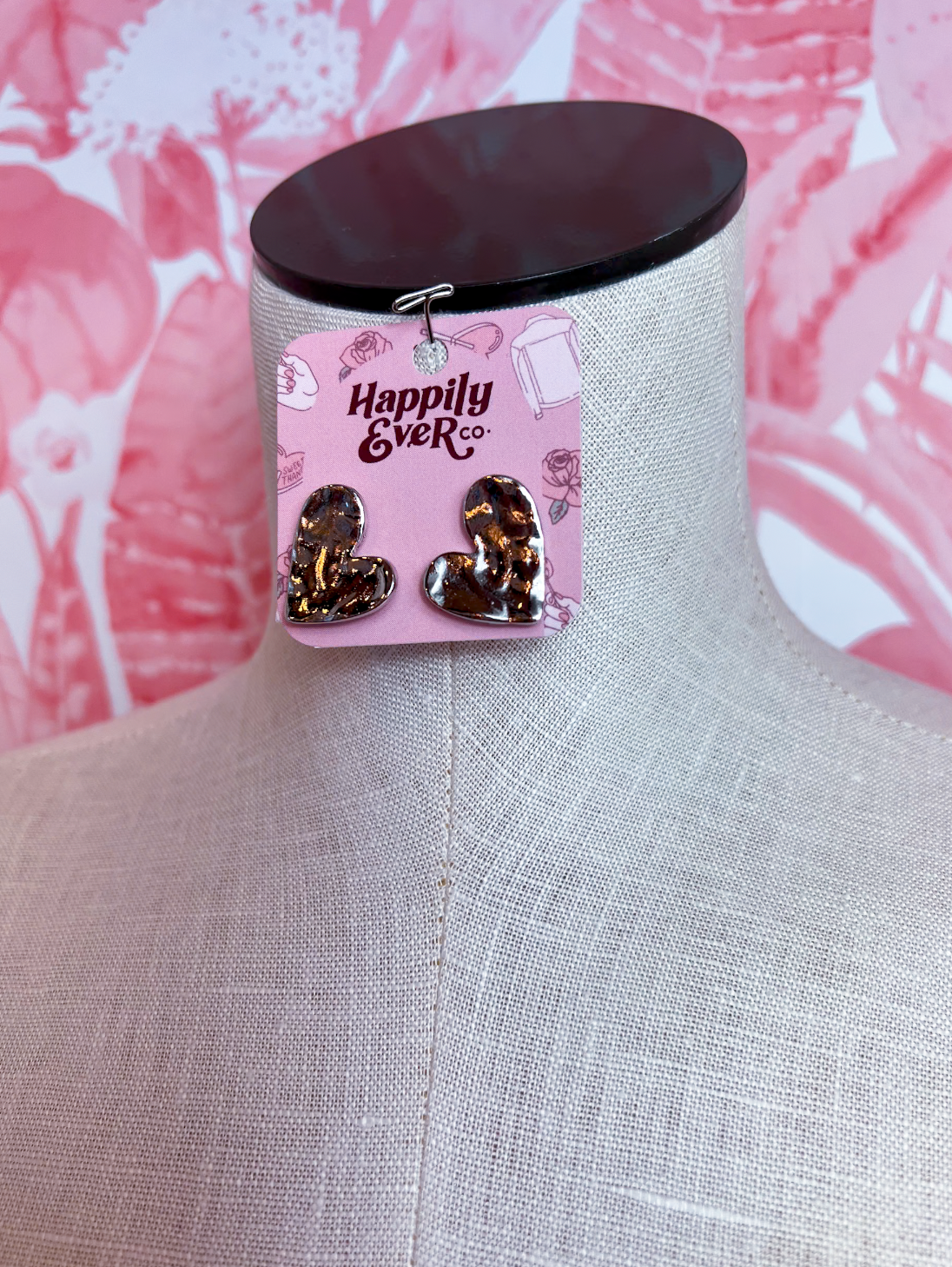 Heart on My Sleeve Studs *Final Sale*