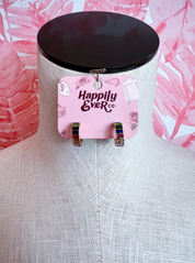 Confetti Stack Hoops *Final Sale*