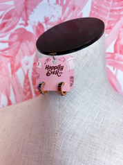 Confetti Stack Hoops *Final Sale*