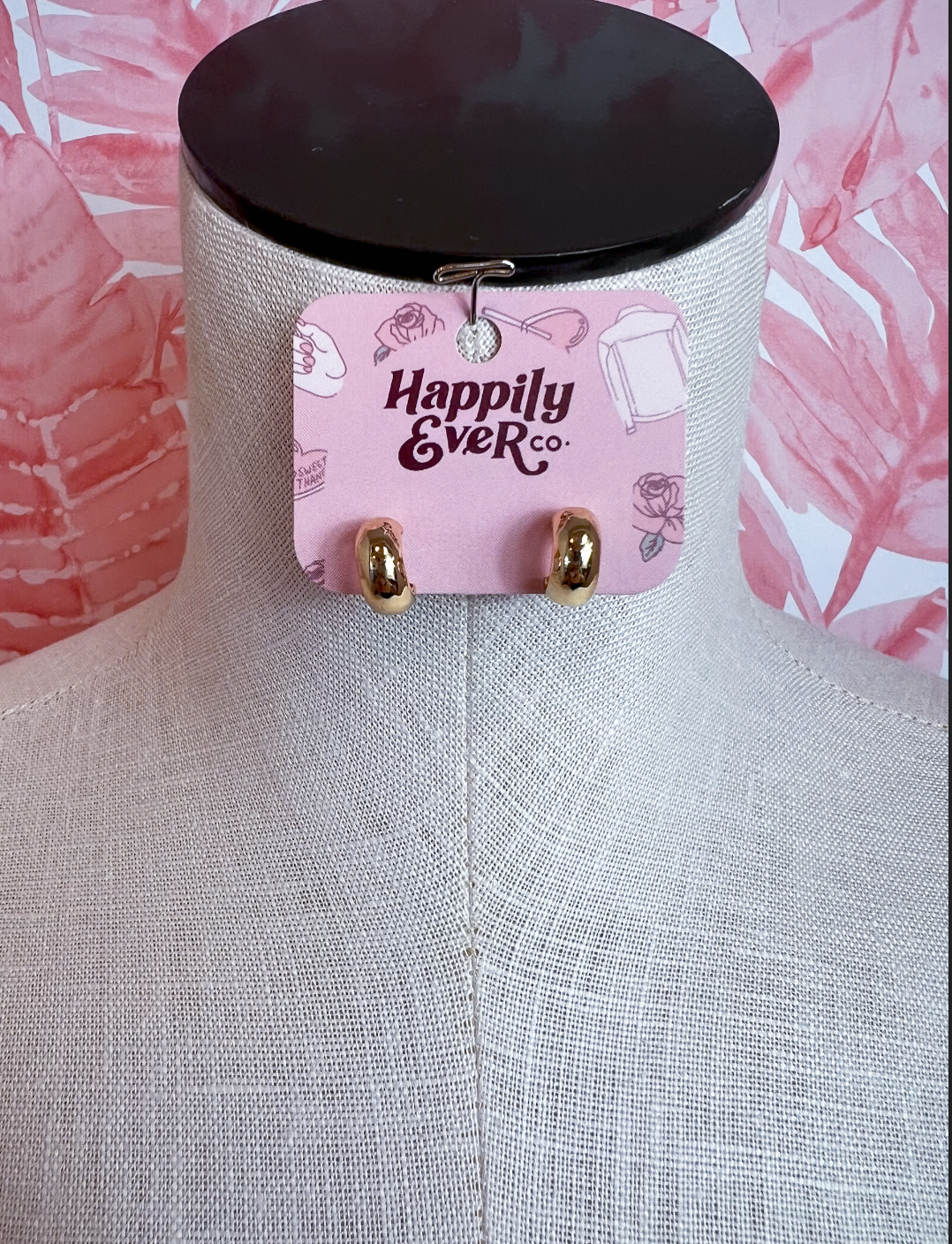 Simple Shine Hoops *Final Sale*