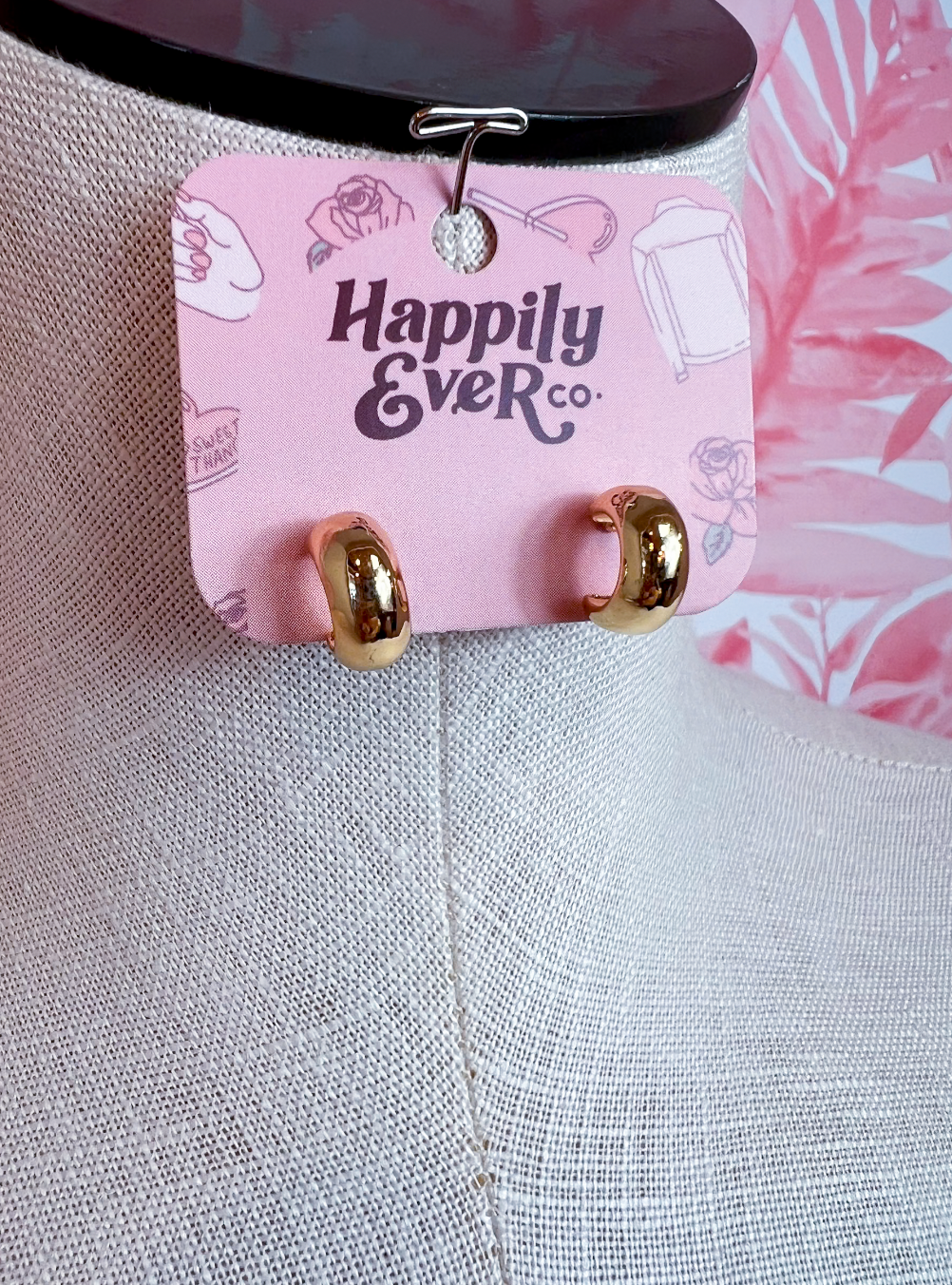 Simple Shine Hoops *Final Sale*