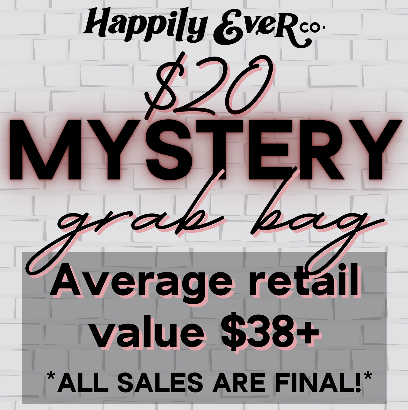$20 CLOTHING MYSTERY GRAB BAG! *FINAL SALE*
