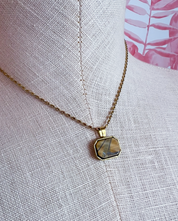 Set In Stone Necklace in Tiger's Eye *Final Sale*