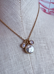 Moonlit Pearl Necklace *Final Sale*
