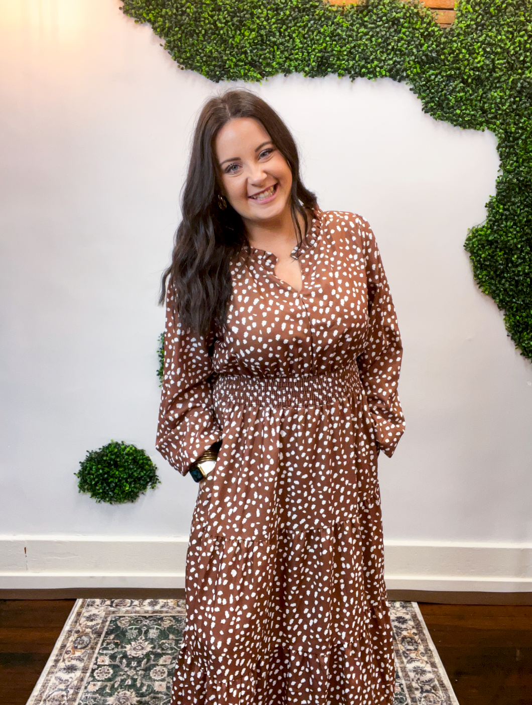 Wandering Doe Midi Dress