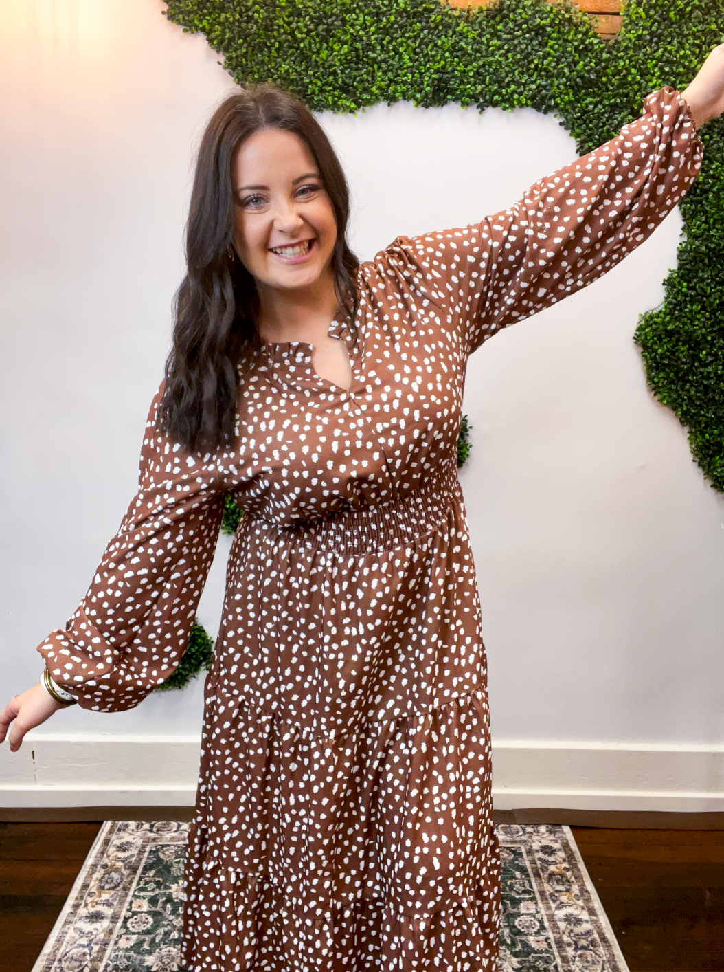 Wandering Doe Midi Dress