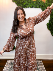 Wandering Doe Midi Dress
