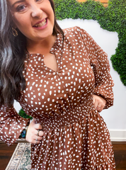 Wandering Doe Midi Dress