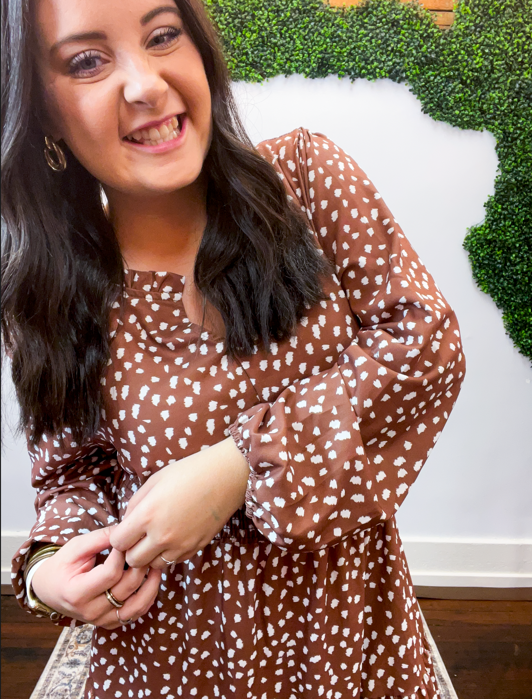 Wandering Doe Midi Dress