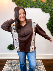 Wrapped in Blooms Top