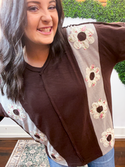 Wrapped in Blooms Top
