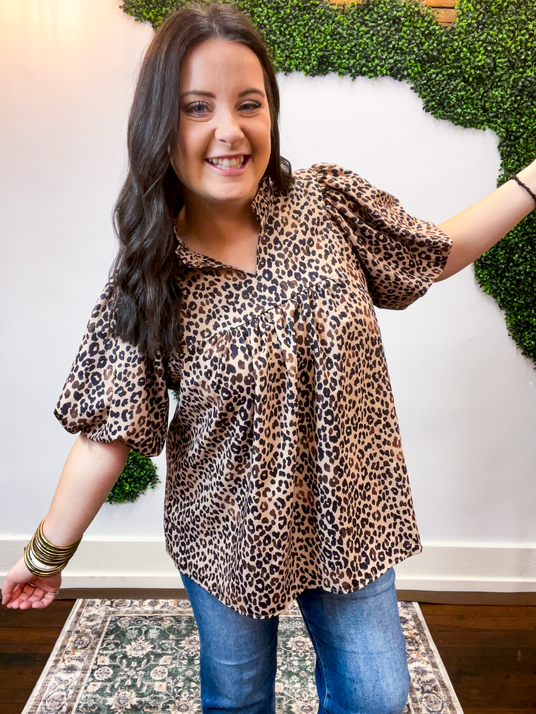 Leopard Darling Blouse