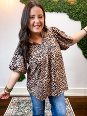 Leopard Darling Blouse