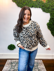 Take the Lead Leopard Sweater
