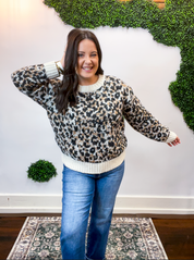 Take the Lead Leopard Sweater