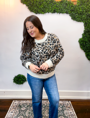 Take the Lead Leopard Sweater