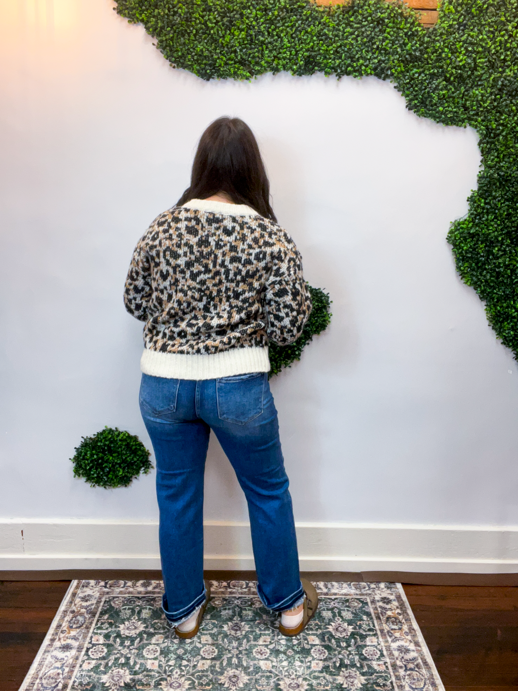 Take the Lead Leopard Sweater