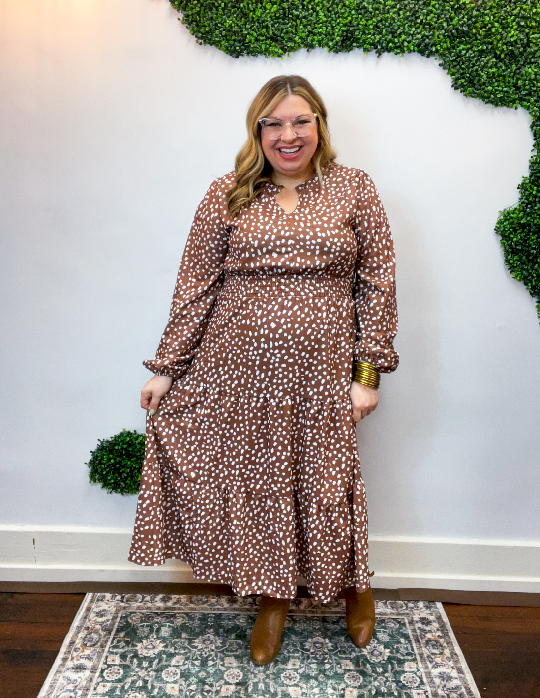 Wandering Doe Midi Dress