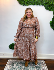 Wandering Doe Midi Dress