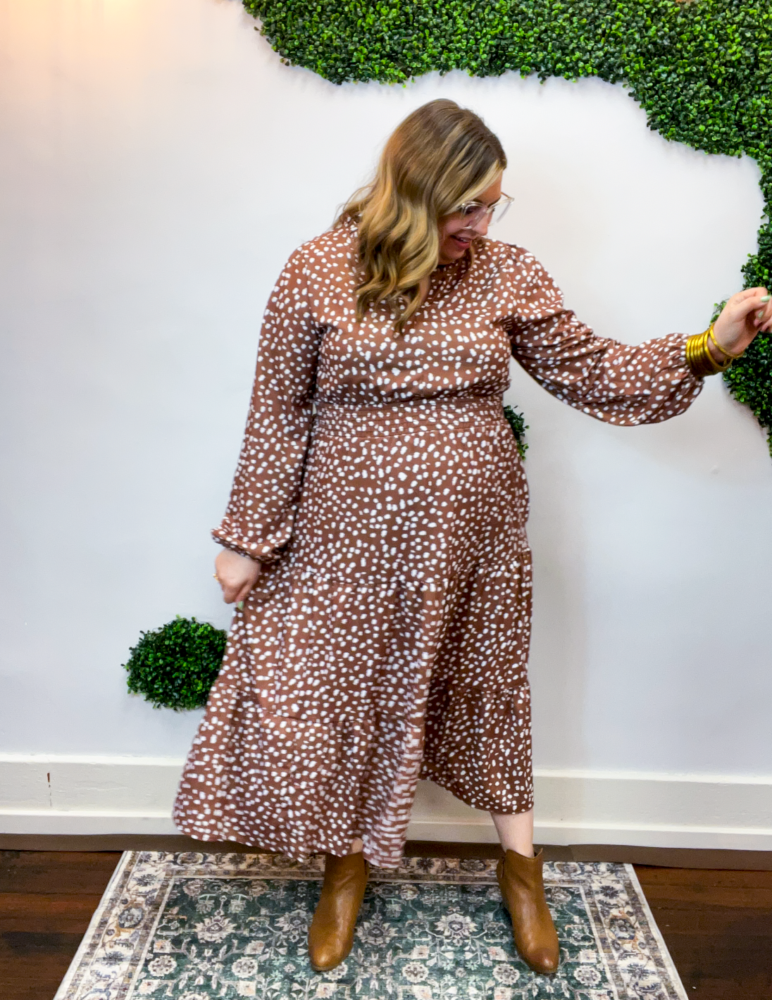 Wandering Doe Midi Dress