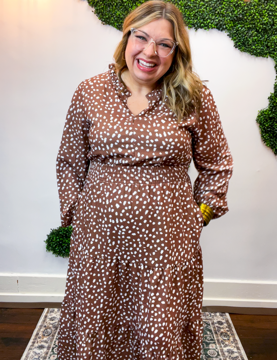 Wandering Doe Midi Dress
