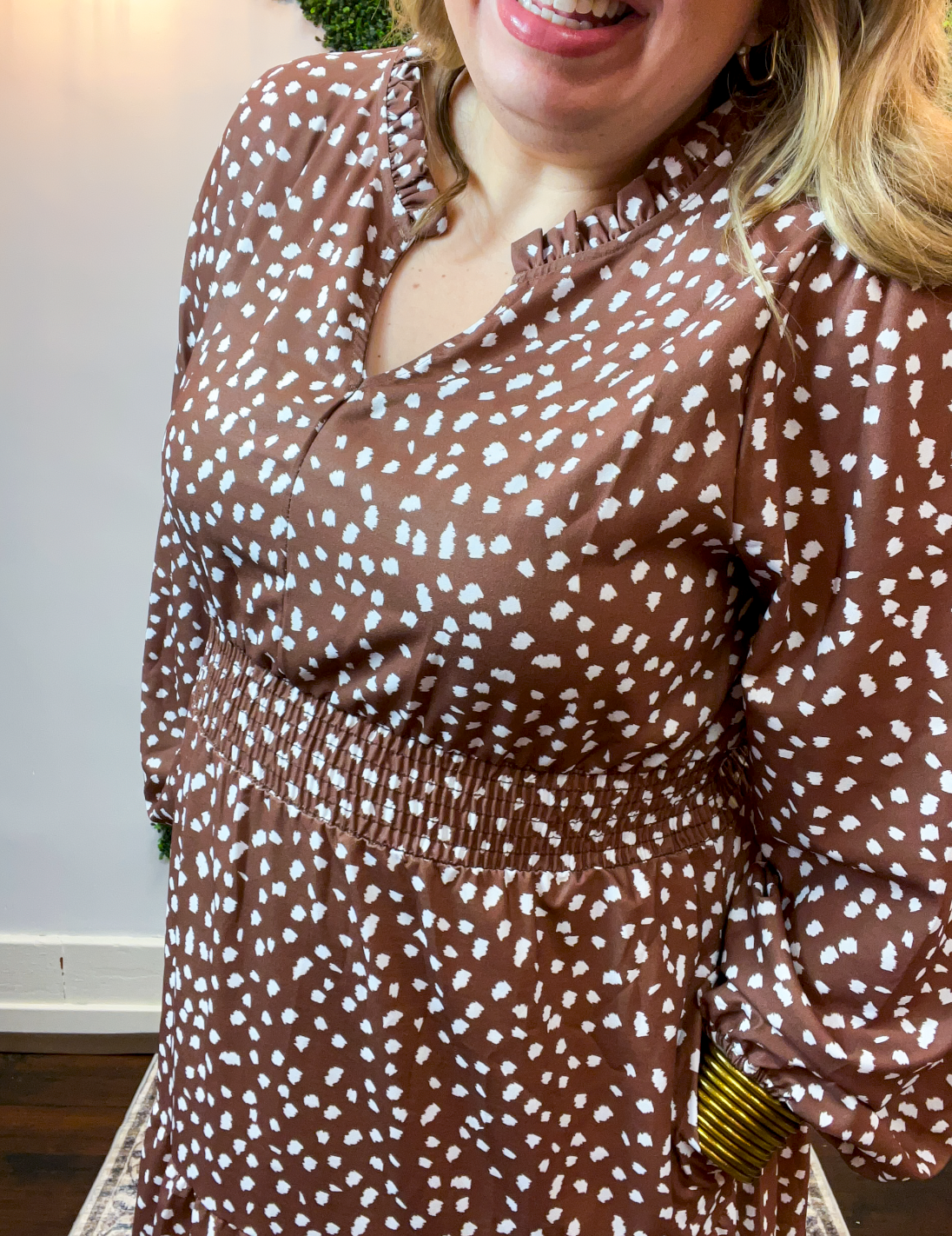 Wandering Doe Midi Dress