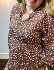 Wandering Doe Midi Dress
