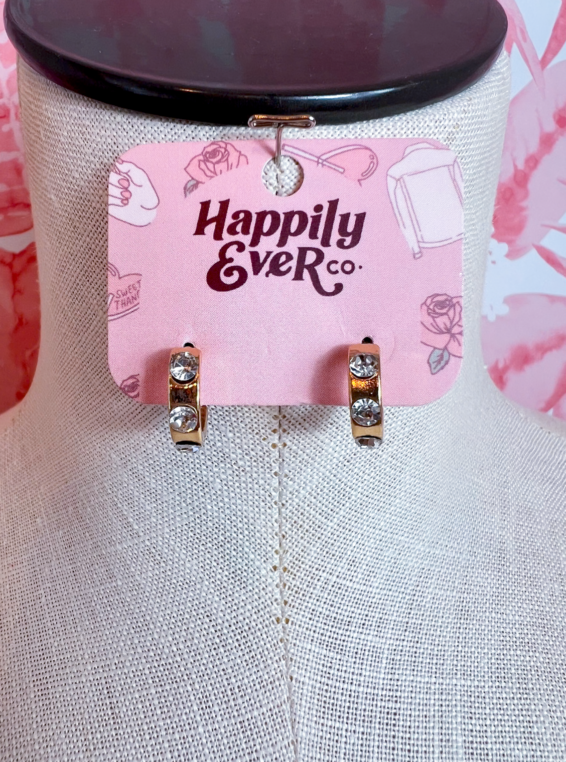 Everyday Sparkle Hoops *Final Sale*