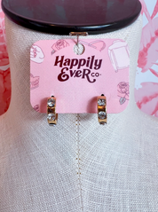 Everyday Sparkle Hoops *Final Sale*