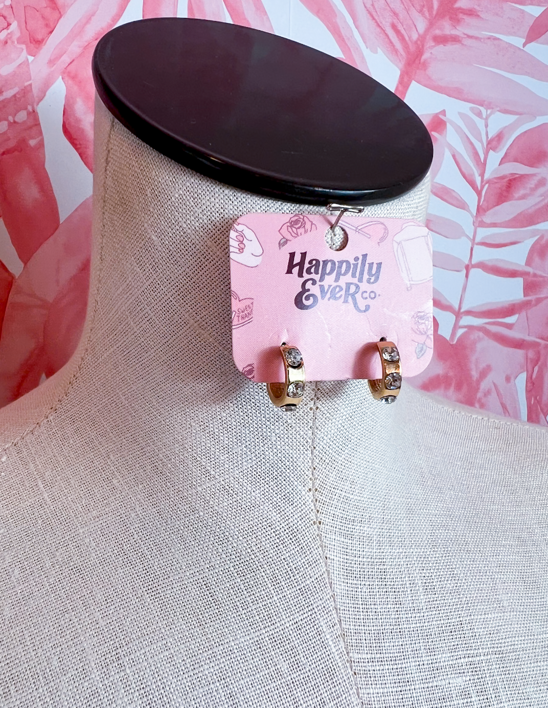 Everyday Sparkle Hoops *Final Sale*