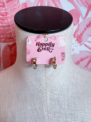 Everyday Sparkle Hoops *Final Sale*