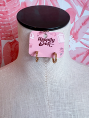 Pearl Trim Hoops *Final Sale*