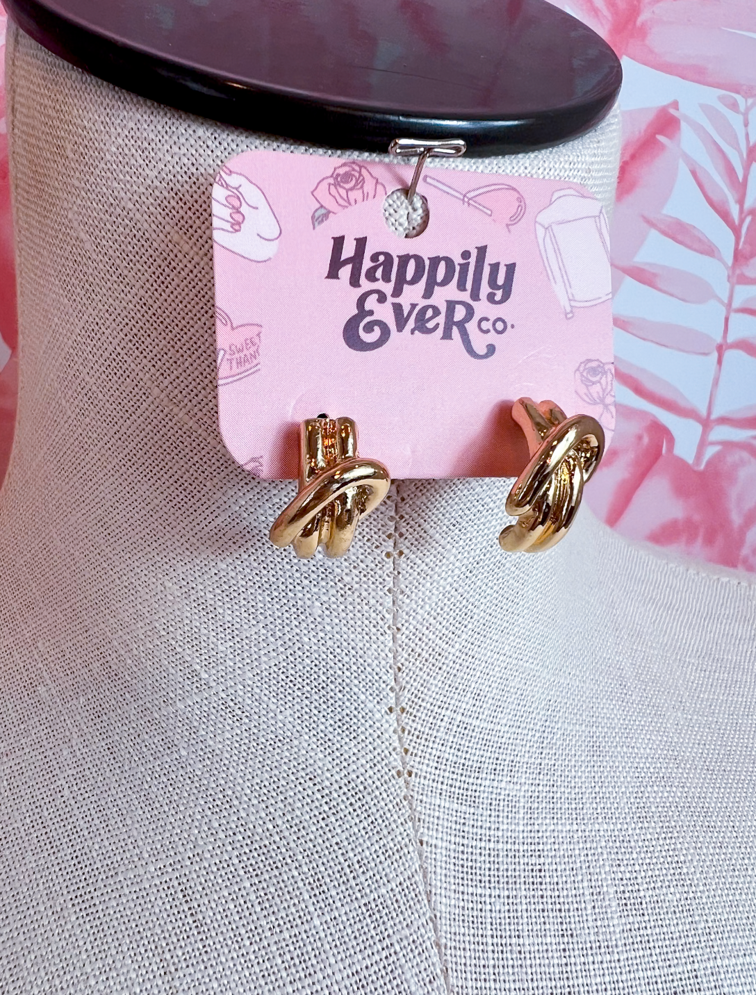 Love Knot Hoops *Final Sale*